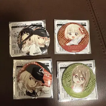 SHIBUYA TSUTAYA 리코리스 코일 캔뱃지 니시키기 치사토