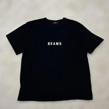 BEAMS 로고T셔츠 XXL 블랙