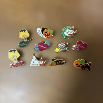 모로조프 핀 배지 세트 10개