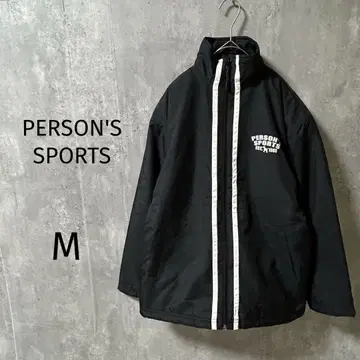 4272 [퍼슨즈 스포츠] 패딩 자켓 블랙 M 점퍼 방한 데일리
