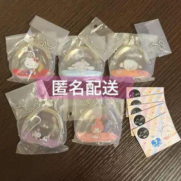 산리오 복주머니 키링 키티 시나몬 마이멜로디 쿠로미 가챠