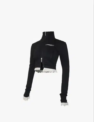 THEREDTHREAD S track jersey jacket lace