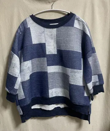 ZARA 패치워크 트레이닝복 7부 소매 M 사이즈