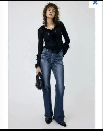 moussy MVS D/BLU FLARE 사이즈 26