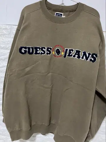 GUESS JEANS 베이지 트레이닝복 L 사이즈