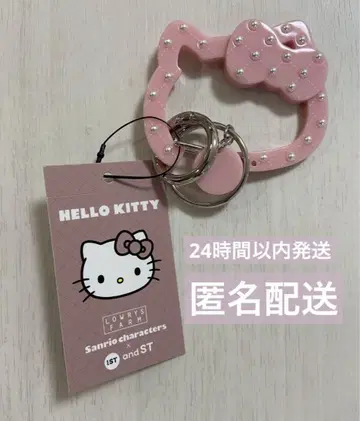 로리즈팜 키티 카라비너 헬로키티 산리오 핑크