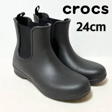 crocs 프리세일 첼시 부츠 사이드 고어 레인부츠 24cm