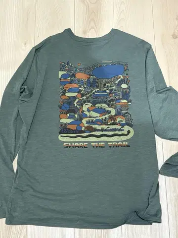 Patagonia Capilene Cool Daily L 그레이 그린