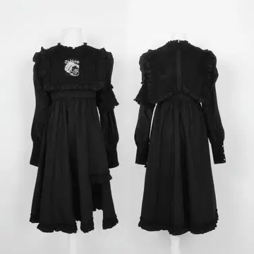 정품 DimMoire Gothic 아지메 원피스 블랙