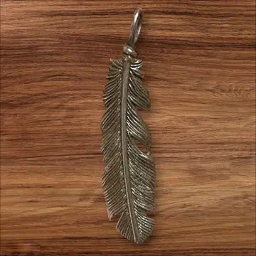 SAAD 사드 목걸이 탑 페더 약 5cm