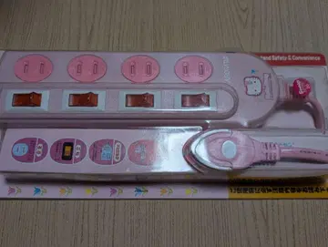 [초레어 상품] Hello Kitty 절전 4구 콘센트 2m 코드