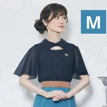 시마무라 안나 루 엘사 상의 티셔츠 프릴 소매 M 사이즈