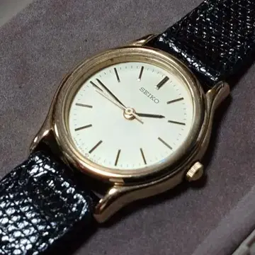 레어 SEIKO 세이코 여성용 쿼츠 2P21-0890 박스 포함