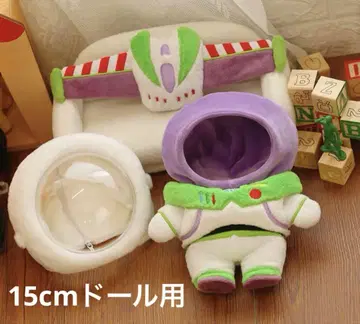 15cm 인형용 토이스토리 버즈풍  코스튬