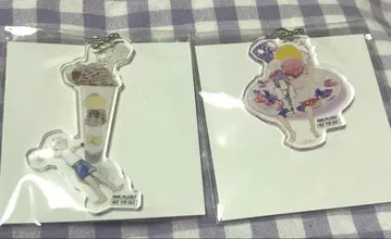 블루 록 문구 카페 레오 나기 아크릴 키링 특전