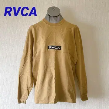 RVCA 카키 롱T셔츠 긴팔 티셔츠 XS