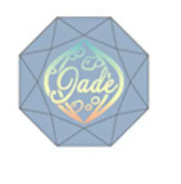 트위스테 브레이징 주얼 반지 라이트 제이드