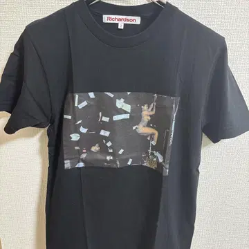 Richardson 블랙 T셔츠 사이즈 2