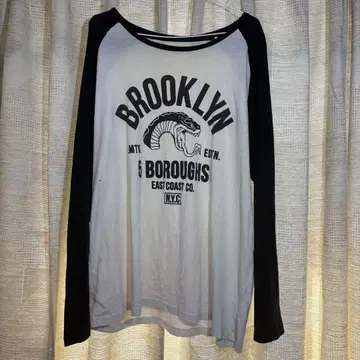 PRIMARK BROOKLYN 링거 긴팔 셔츠 2XL