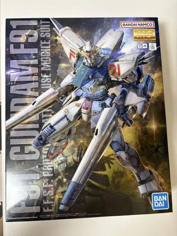 MG 1/100 F91 Ver.2.0 건담 프라모델 조립 중인 상품