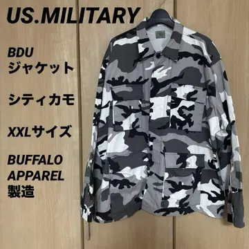US.MILITARY BDU 자켓 시티 카모 XXL 사이즈