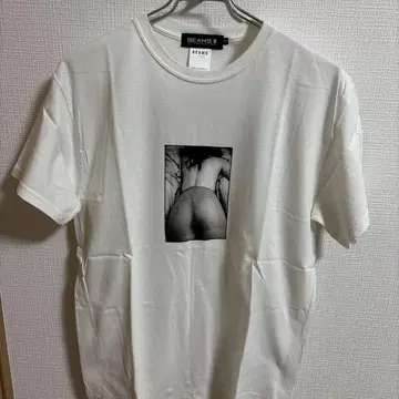 BEAMS 티셔츠 화이트