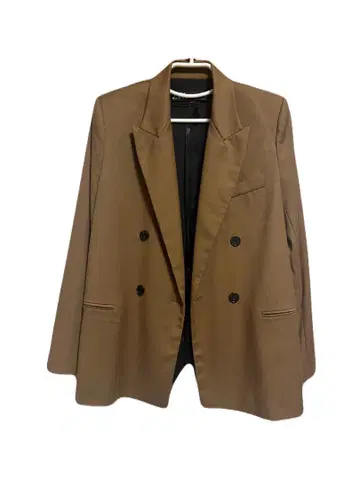 ZARA 자켓 브라운