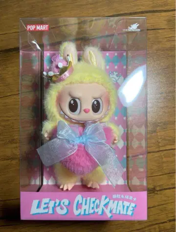 POP MART LABUBU LET'S CHECKMATE 봉제 인형