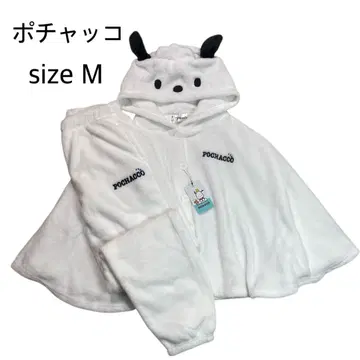 [ sizeM ] 미사용 새상품 포차코 판초 파자마 플리스 룸웨어