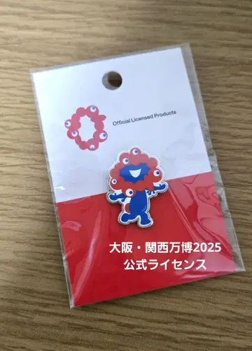 오사카 간사이 만박 2025 공식 라이선스 미야쿠미야쿠 핀 배지