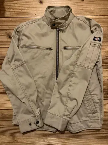 Dickies 베이지 라이더스 워크 자켓 size L