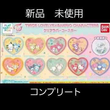 X13 TWICE LOVELYS x SANRIO 클리어 코스터 컴프