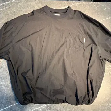 S.F.C 24SS BIG NYLON LS T-SHIRTS BLACK