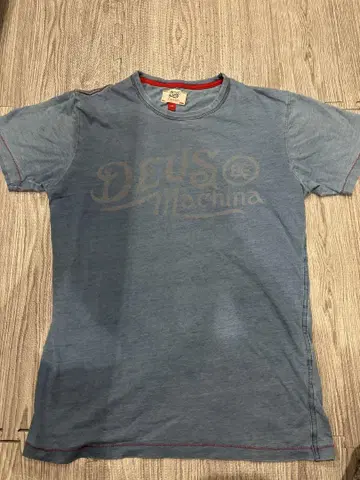 Deus Machina 인디고 블루 T셔츠 XS