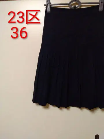 23구 블랙 플레어 스커트 36