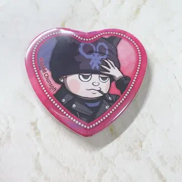 단간론파 V3 별 하트 캔뱃지