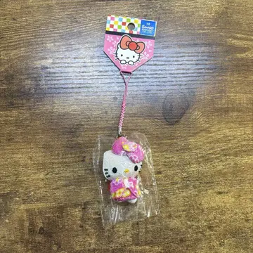 Sanrio 헬로키티 빅 리본 크레이프 원단 2012 기모노