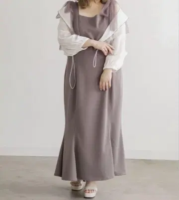 쿠레트 CLETTE 튤 리본 원피스