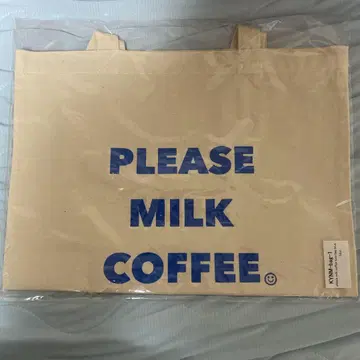 [ 미개봉 새상품 ] PLEASE MILK COFFEE 토트백