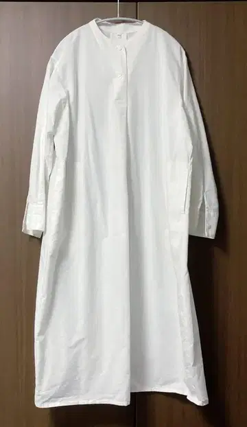 무인양품 와시콘 셔츠 원피스 M