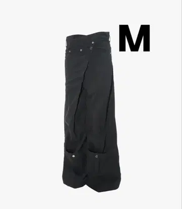 더 레드 스레드 S 더블 니 팬츠 하트 블랙 M
