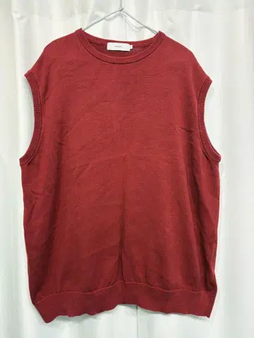 Graphpaper 빨간색 슬리브리스 베스트