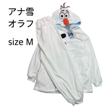 [ size M ] 미사용 새상품 안나 올라프 인형옷 파자마