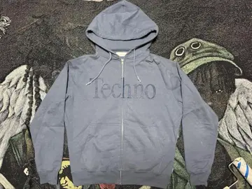 ICE & TECHNO 지퍼 후디