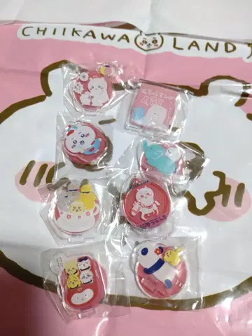 치이카와 유원지 아크릴 스탠드 8개 세트