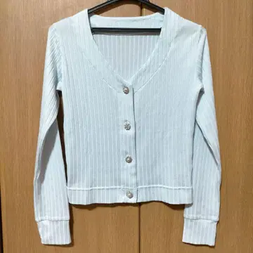 시로노사쿠라 UV컷 가디건 아이스 그레이