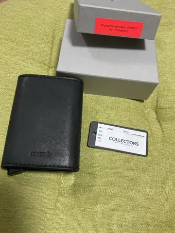 카쿠타 Cacta 블랙 3단 폴더형 지갑 2005