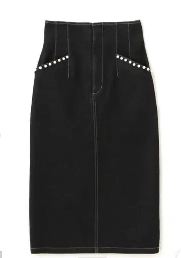 PROPORTION BODY DRESSING 데님 타이트 스커트