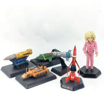 코나미 SF 무비 셀렉션 썬더버드 피규어 6종