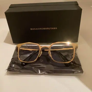 MASAHIROMARUYAMA 레어 골드 안경 새상품급